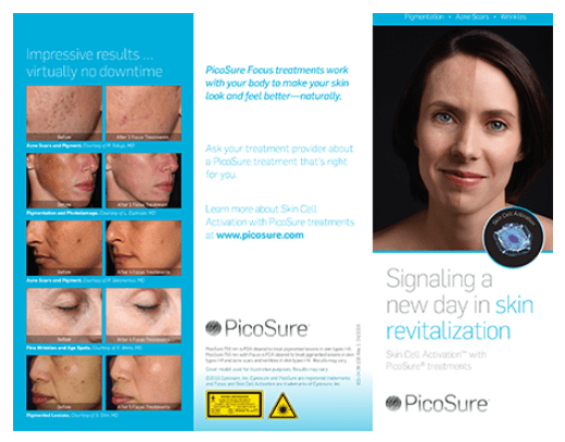 Skin Rejuvenation brochure cover